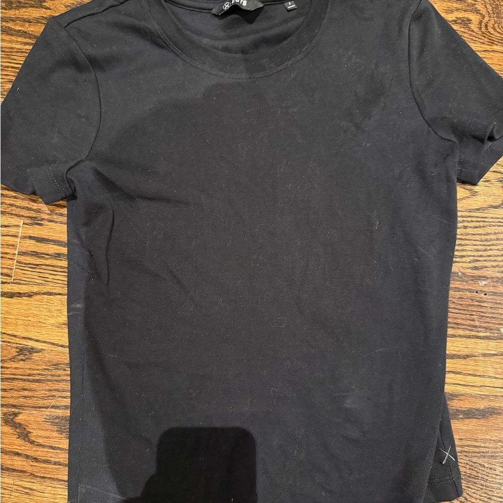 Black Crew Neck T-Shirt